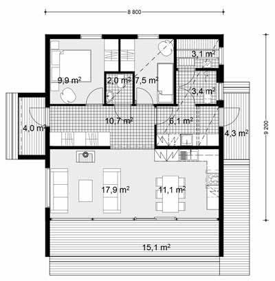 m² Huoneistoala 112,0 m² Kuistit ja parveke 21,0 m² DOC ID