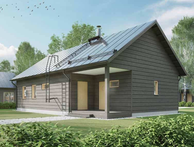 MYRSKYTUULI Uutuutena Myskytuuli-sarjassa ovat kustannustehokkaat 1½-kerroksiset mallit, jotka on suunniteltu erityisesti perheen muuttuvia tarpeita varten.