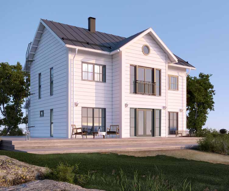 LOUNATUULI Uutuutena Lounatuuli-sarjassa ovat kustannustehokkaat 1½-kerroksiset mallit, jotka on suunniteltu erityisesti perheen muuttuvia tarpeita varten.