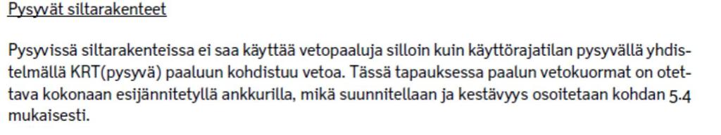 jännittämättömiä ankkureita /