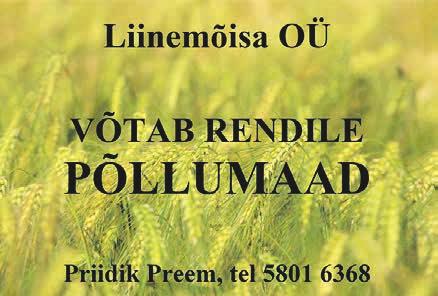 Kaastööd ja teated palume saata hiljemalt EELK Väike-Maarja koguduse annetusarve nr Swedbankis on EE652200001120247658. 15. novembril alates 10.