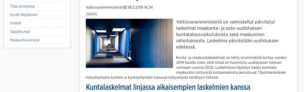 päivitys lähiviikkoina