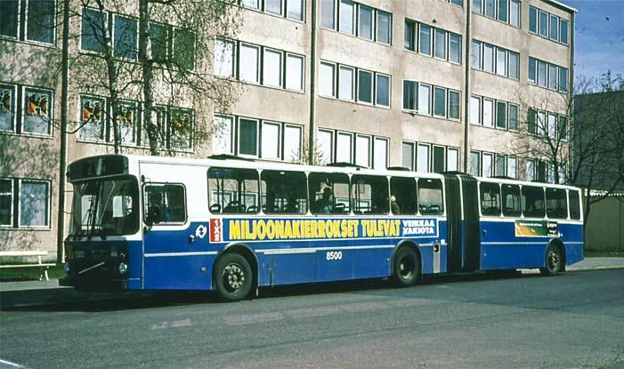 HKL 8500 (ex HKL 5), Volvo B10M-55 ledbuss / Wiima N201-222 vm.