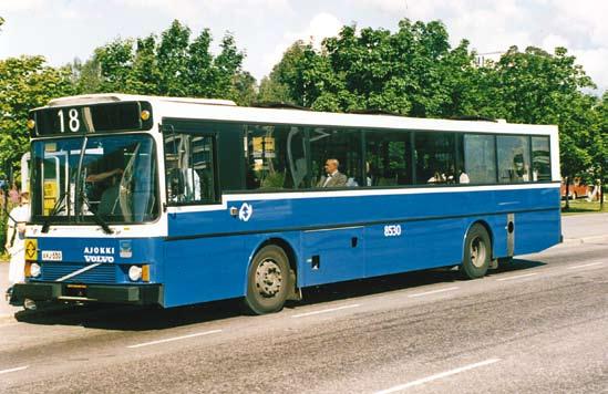HKL 8525, Volvo B10M-60 / Ajokki City vm.