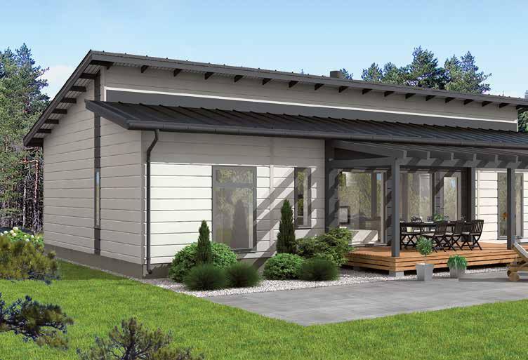 HARMONIA Harmonia ERILAISIA POHJARATKAISUJA 83 m 2 180 m 2 1 1,5 2 Harmonia Harmonia
