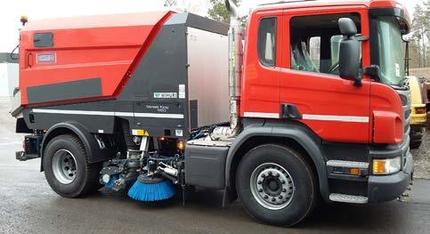 CLEANGO 500 Roskasäiliö 4 m3 Kantavuus 6000 kg Moottori