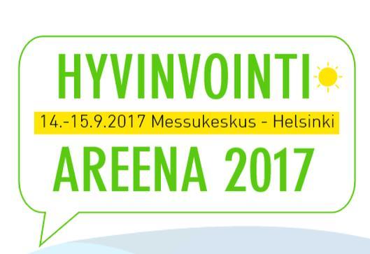 Lisäksi oma messuosasto Hyvinvointiareena 2017 Tärkein oppilaiden ja opiskelijoiden