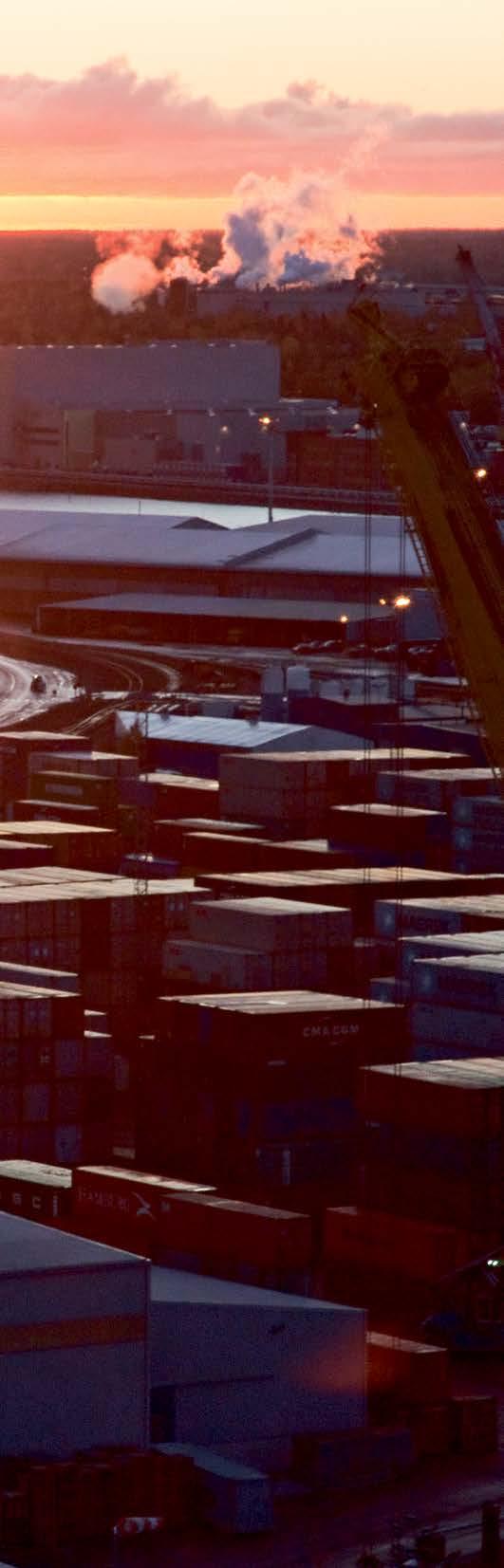 INVESTOINNIT VUONNA 2017 jatkettiin Rauman satamassa käynnissä olevia suurinvestointeja.