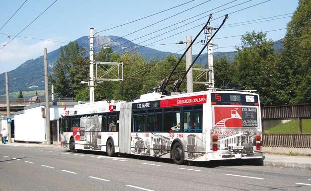 Salzburgin kaupunkiliikenne perustuu lähes kokonaan johdinautoihin ja kaupunkia kutsutaan johdinautoyhteisössä trolleybussien Mekaksi, ja onpa kaupunkia joskus kutsuttu johdinautopääkaupungiksikin.