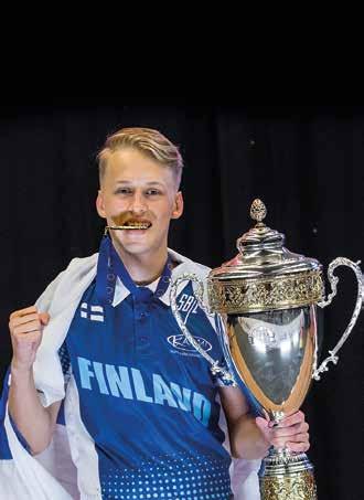 Pool Dynamic European Championships, Veidhoven/Holland 19.-31.7.2018 Jounille tripla EM, Casperille EM kultaa 8-pallosta Jouni Tähti. Kuva: EPBF/DK Casper Matikainen.