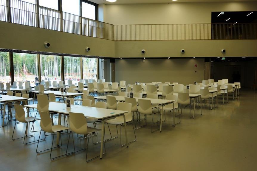 Ruokalat Askiston koulun ruokala 136 m², 72 paikkaa Kokousvarustelu: dokumenttikamera, valkokangas, WLAN.