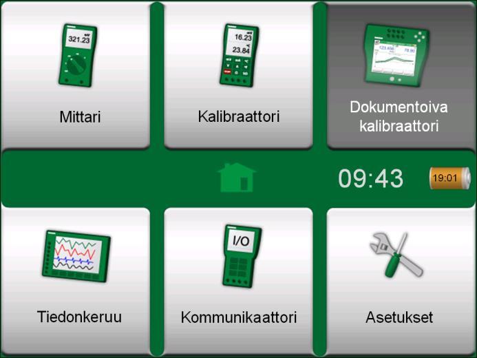 36 MC6 käyttöohje Osa 5, Dokumentoiva Kalibraattori YLEISTÄ MC6:n Dokumentoiva kalibraattori on optiona tarjolla oleva edistyneempi työkalu kuin "pelkkä" Kalibraattori, joka on myös tarjolla MC6:ssa.