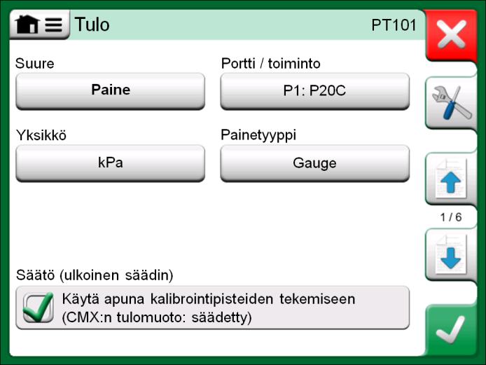 ERILAISIA SÄÄDINKOMMUNIKOINTITAPOJA Vaihtoehtoiset tavat käyttää ulkoista säädintä: Säädin (täysi käyttö). MC6 käyttää ulkoista säädintä asettamaan ja mittaamaan signaalia.