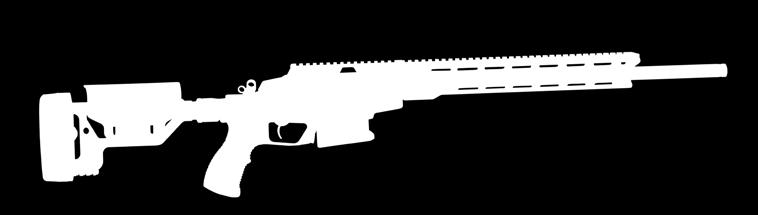 TIKKA T3x COMPACT TACTICAL RIFLE Tikka T3x Compact Tactical Rifle -kivääri toi ensimmäisenä mallina 10 patruunan teräslippaan Tikka-mallistoon.