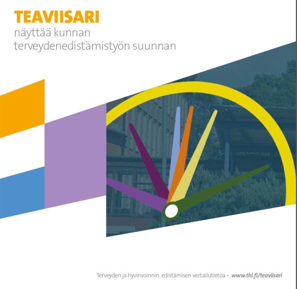 Terveyden edistämisen vertailutieto-tiimi Timo Ståhl johtava asiantuntija Pia Hakamäki erikoissuunnittelija Sanna Kilpeläinen tutkimusassistentti Hanna