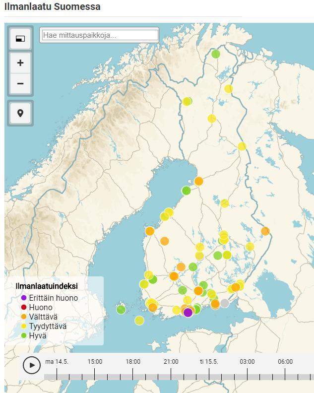TAMPEREEN ILMANLAATU 2017 Päästöt ja ilmanlaadun