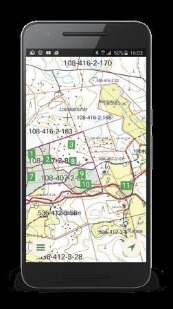 Kömpelöt kansiot ja märät paperit ovat muisto vain niille jäsenillemme, jotka haluavat metsäsuunnitelman mukaansa metsään.