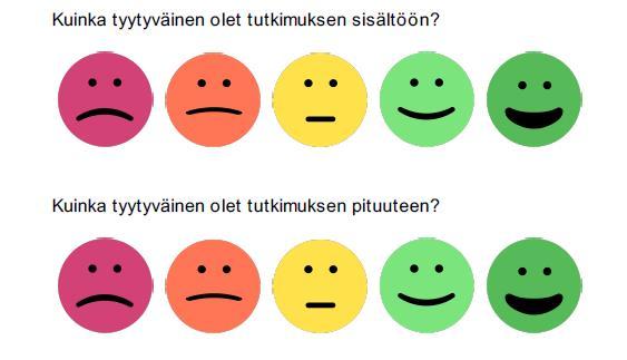 Terveisiä/palautetta Lämmin kiitos vastauksistasi.