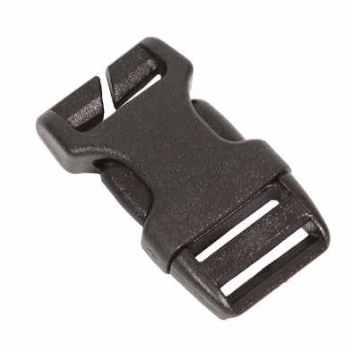 Nylon PAINO: 0,013 kg / 0,01 kg 25/20mm Quick attachment tension lock without