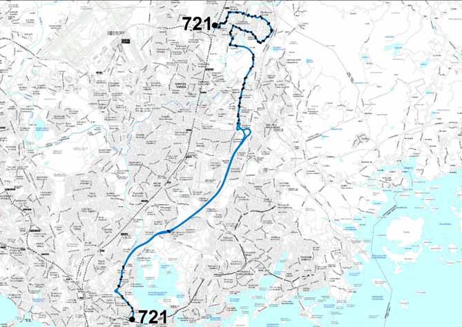 Liite 1-10 Linja 721 Kalasatama Honkanummi Havukoski Päiväkumpu Rekola Koivukylän asema Linja 721 Ruuhka Päivä/ilta La, päivä Su, päivä Vuoroväli, min 10 20/30 20 30 Linjan kuvaus Kalasatamasta