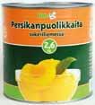 Mandariinilohkoja sokeriliemessä 2600/1500 g 7,50 prk, 45,00 ME 6 L, G, M, S, K