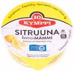 Kymppi 130 g Vanilja kerrosmämmi 12 pik 12,90 1,29 pik pikari, L, K KYMPPI 130 G MOKKA JA SITRUUNA KERROS- MÄMMI PIKARI 1,29 PIK