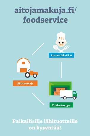 AITOJAMAKUJA.FI EDISTÄÄ LÄHIRUOAN MYYNTIÄ Paikallisruoan arvoketjua kehittämässä -hanke syntyi edistämään konkreettisesti paikallisruoan myyntiä.