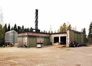 Vekaranjärvelle edullista energiaa kotimaisilla polttoaineilla Vapon lämpökeskus Vekaranjärven varuskunnassa.