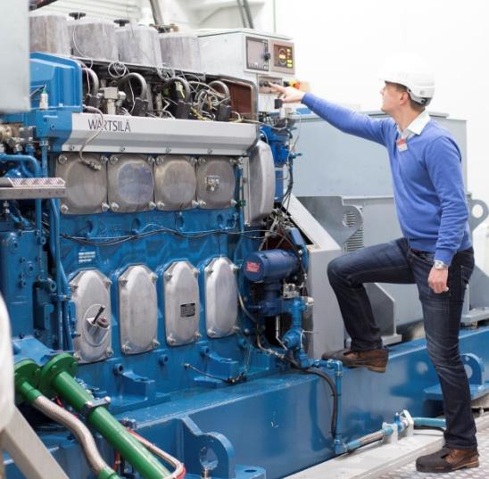 Engine laboratory Wärtsilä supplies two large engines for the research