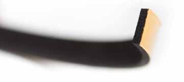 14 KISO-tiivistenauhat PRO-TUOTTEET KISO 05 FILLER EPDM-SOLUKUMINAUHA KISO 141 EPDM 3-KRUUNUPROFIILINAUHA KISO 05-nauhat ovat puristettuja EPDM-solukuminauhoja suljetulla solurakenteella, joissa