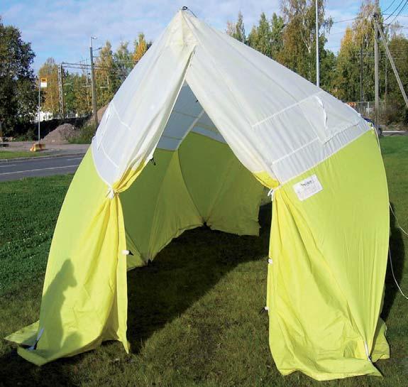 Malli Lattiapohjan Korkeus Mitat pussissa Paino Aukeaminen mitat (cm) keskellä (cm) (cm) (kg) OJATELTTA 240 x 490 200 20 x 20 x 190 19,5 Päistä hakasilla