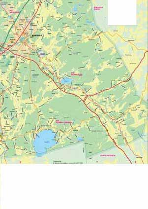 jatkuu... Mäntsälän kartta (eteläinen) Keskustan kartta sivuilla 74 75. Katso kartat tarkemmin osoitteesta: http://mantsala.karttatiimi.fi KARTTAMERKKIEN SELITYS: Katso edelliseltä sivulta.