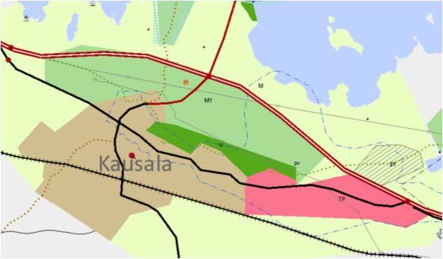 2), Lähivirkistysalue (VL).