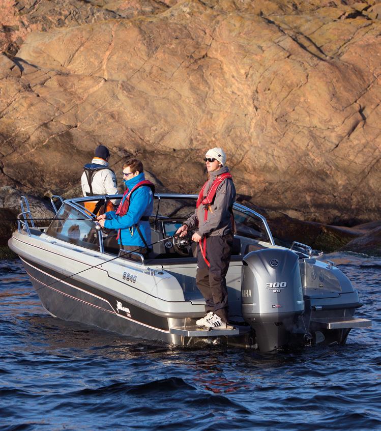 75 BOW RIDER Yamarin Cross -malliston lippulaiva tarjoaa vertaansa vailla olevia elämyksiä.