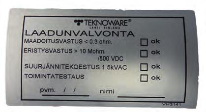 Kun otat yhteyttä Teknowareen jonkun tuotteen tiimoilta, otathan selvää tuotteesta etukäteen, jotta