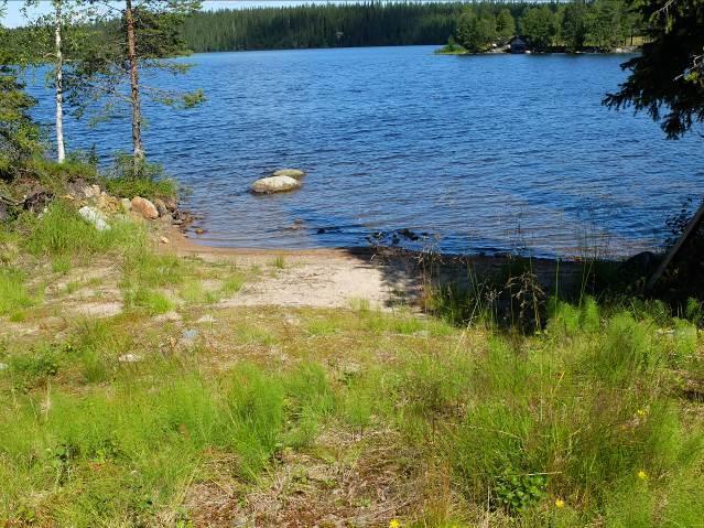 aluetta Tiensuunlahden rannalla