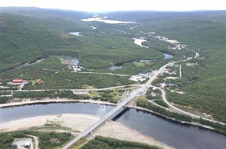 Utsjokilaakson pohjoisosan liittyminen Tenojokilaaksoon