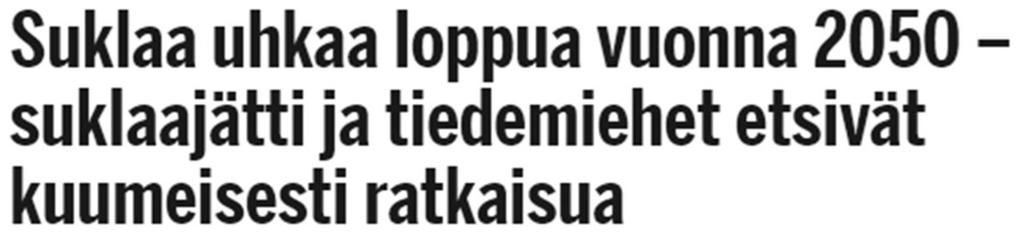 riskien tunnistamiseen ja valvontaan jne.