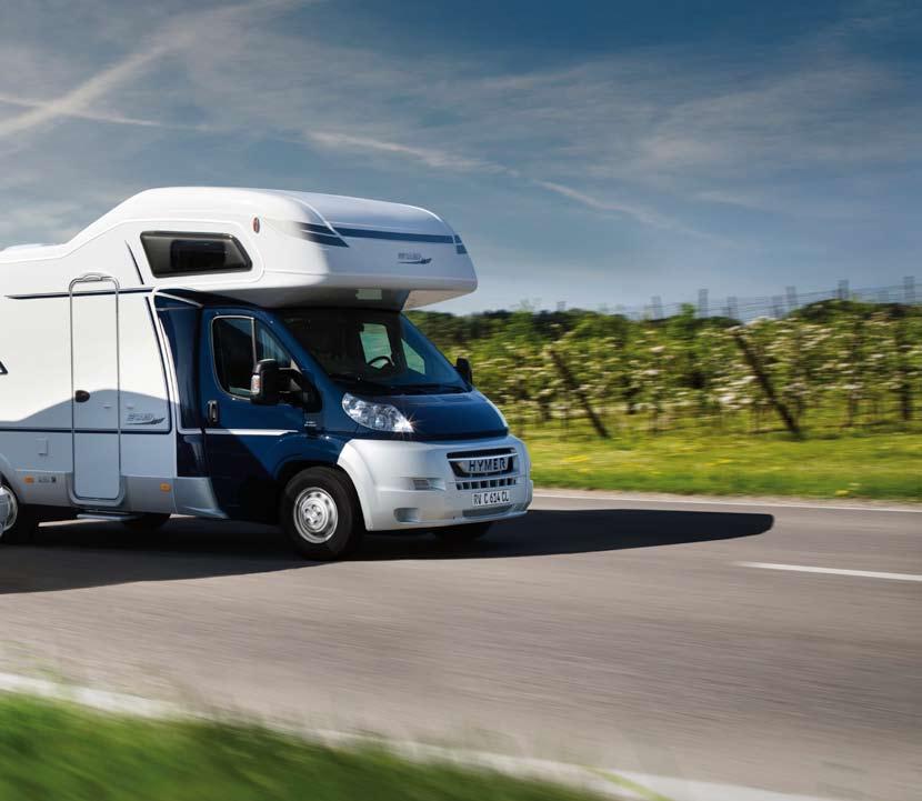 am p Hymer Camp Dynaaminen ja voimakas.