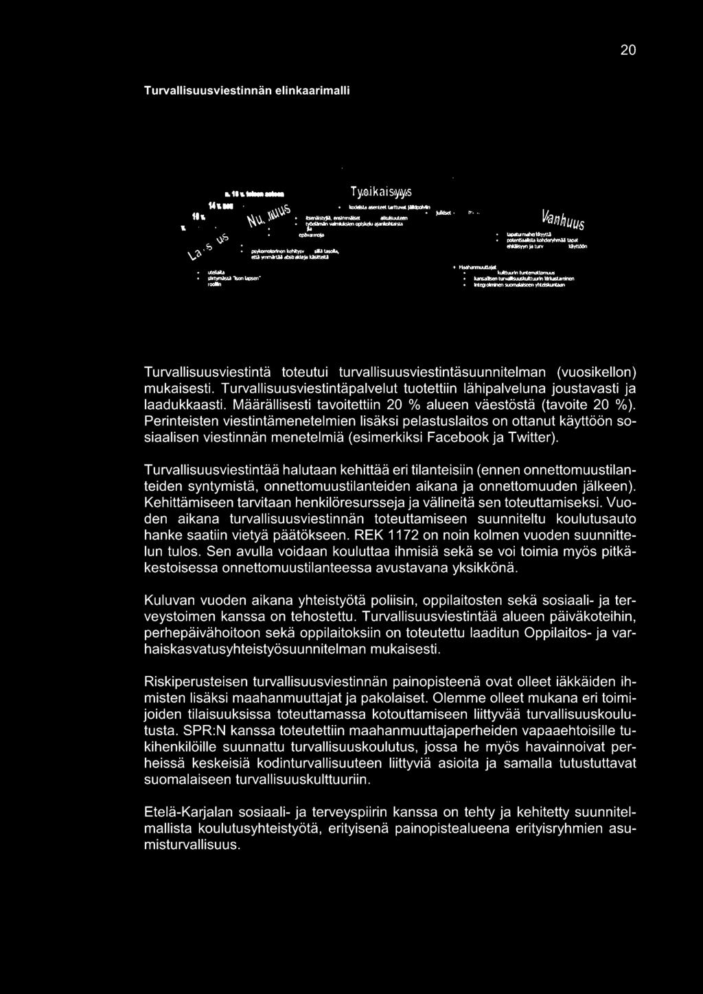 Kehittämiseen tarvitaan henkilöresursseja ja välineitä sen toteuttamiseksi. Vuoden aikana turvallisuusviestinnän toteuttamiseen suunniteltu koulutusauto hanke saatiin vietyä päätökseen.