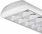 Peak LED Perinteinen toimistovalaisin LED-versiona IP20 Peak LED on pinta-asennettava perusvalaisin julkisiin tiloihin kuten toimistotiloihin, luokkahuoneisiin ja myymälöihin.