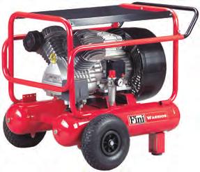 kompressorit WARRIOR RAKENNUSKOMPRESSORI Teho 2,2-3 kw Suoravetoinen Koodi Käyttöjännite V / Hz Säiliö l Max.