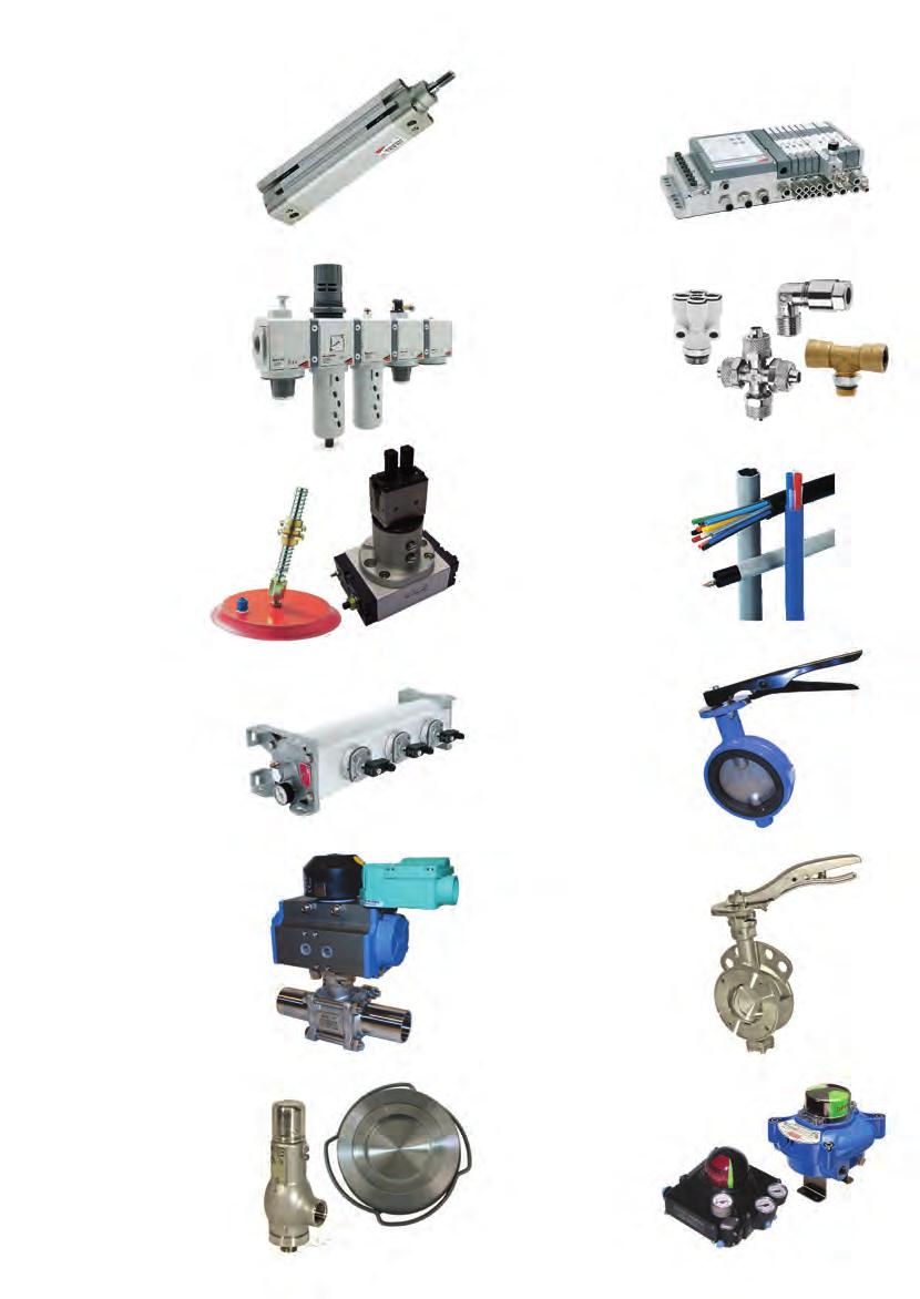 LIIKE OHJAUS MOVEMENT CONTROL Mini-, kompakti-, VDMA-, vääntö-, asemointi- ja männänvarrettomat sylinterit. Mini, compact, VDMA, rotary, positioning and rodless cylinders.