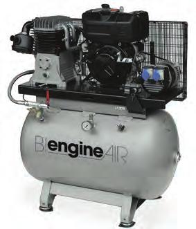 Honda 25 + 25 10 570 5,3 / 7,1 Veto 1235 x 835 x 1100 143 ENGINEAIR Teho 8,1 kw Polttomoottori mäntäkompressori. 2 x 2 kva generaattori. Lomdi dieselmoottorilla.