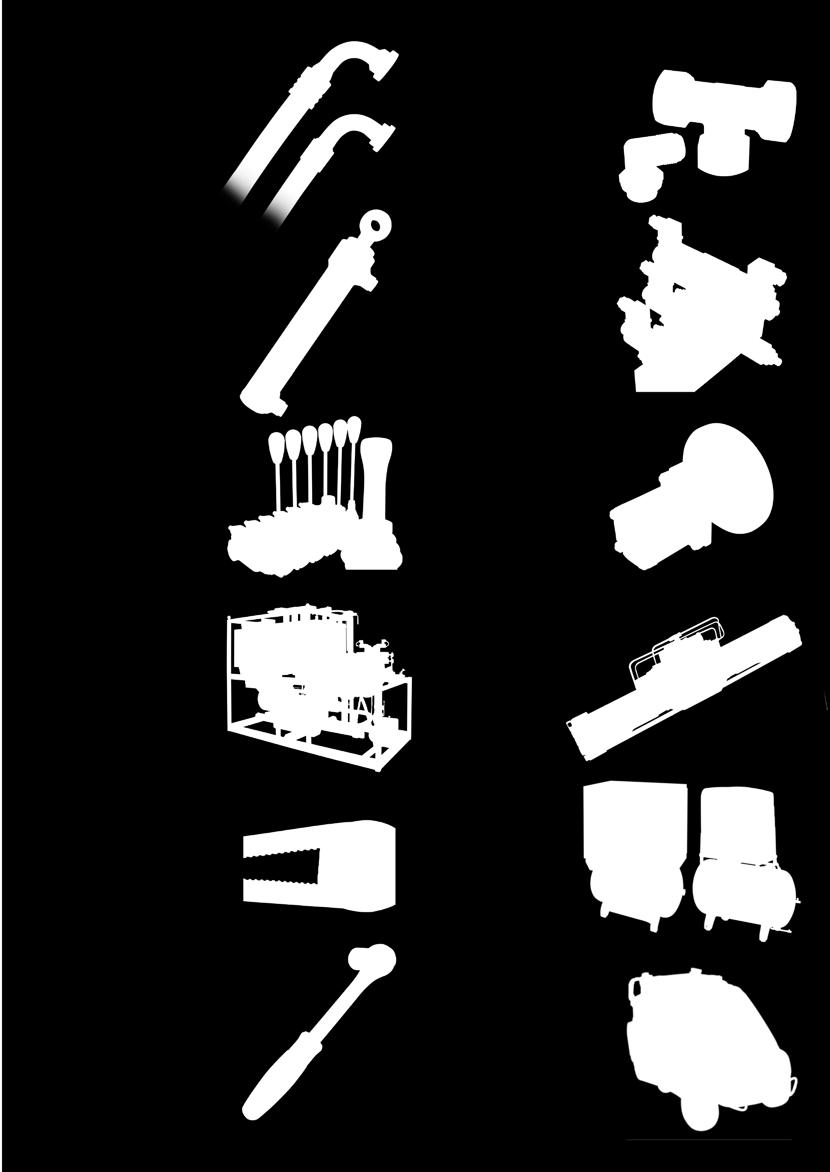 ASENNUSTARVIKKEET PIPING ACCESSORIES Hydrauliikan putkiliittimet, liitinnipat, pikaliittimet, johdinputket ja tarvikkeet. Pipe fittings, adaptors, quick-release couplings and pipes.
