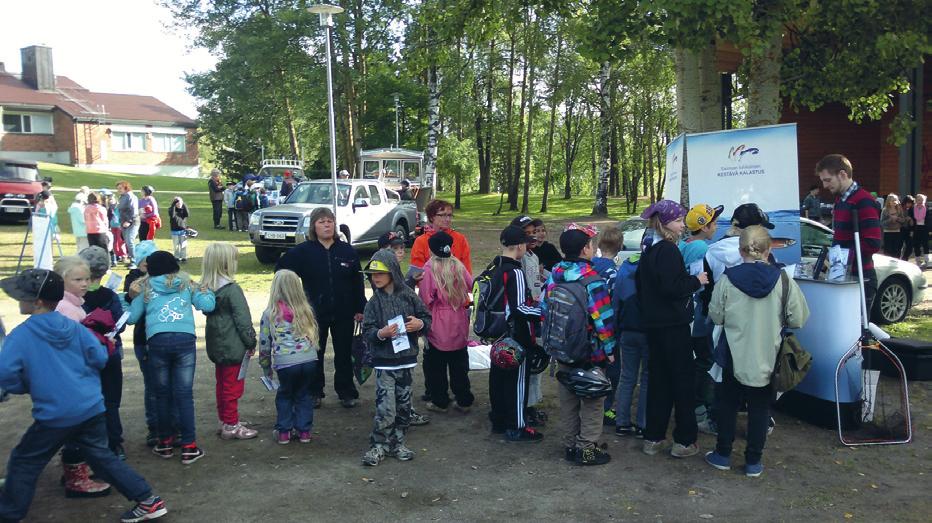 Kestävän kalastuksen edistämiseksi järjestettiin viehekilpailu, jossa pyrittiin löytämään kaloja vähemmän vahingoittavia vieheitä ja kannustamaan valmistajia niiden tekemiseen. 4.3.