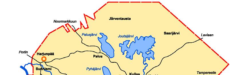 ULVILAN KAUPUNGIN KAAVOITUSKATSAUS 2018 8 / 12 k m²). Rivitalotontteja on myös kylämaisemissa Kaasmarkussa Kaasmarkunjoen rannalla (n.