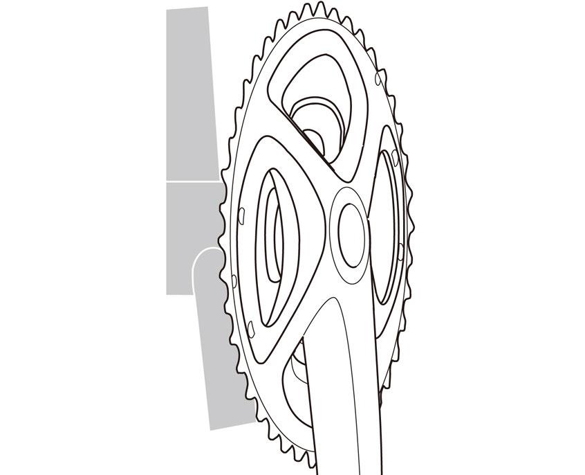 Rasvaa vasen- ja oikeakätinen sovitin ja asenna alkuperäisellä Shimano-erikoistyökalulla keskiöpatruunan oikeakätinen sovitin, sisäsuojus ja keskiöpatruunan vasenkätinen sovitin.