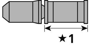 " Takertelemattoman vaihteensiirron takaamiseksi ketjuissa CN-HG900-11/HG700-11/HG600-11, CN-M981/HG95/HG75/HG54, CN-7901/6701/5701/4601, CN-E6090-10 on ulkopuoli ja sisäpuoli, ja puolet on merkitty