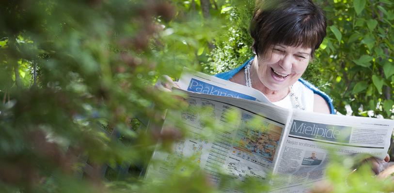 MEDIATIEDOT 2018 Paikalliset lehtimediat Paikalliset digimediat Paikalliset lukijat LEHTI TULEE KOTIIN ja kertoo
